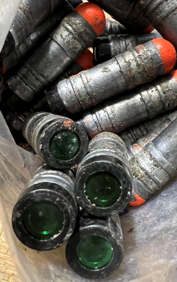 14.5mm M181A1 U.S. Lead Projectile Red U.S. Air Burst Three Second Delay - 5 projectiles/pack - Image 2