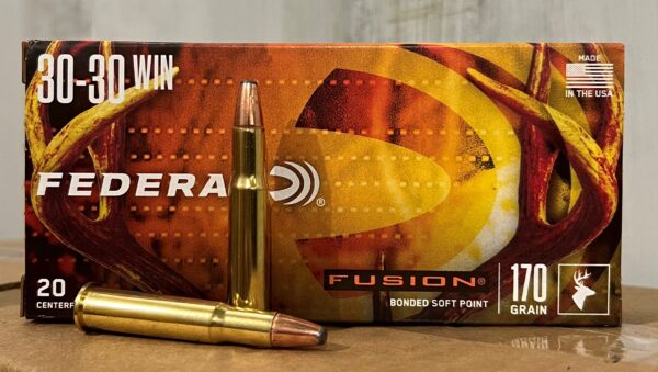 Federal Fusion 30-30 WIN 170 Grain Bonded Soft Point - 20 rds/box - Image 3