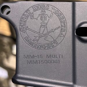 Mutiny Machine Forged AR DEATH COIN Lower Receiver