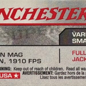 Winchester 22 MAGNUM 40gr 1910fps SUPER X FULL METAL JACKET FMJ *FREE SHIPPING on ALL Orders Over $550 - 50 rds/box