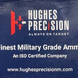 HUGHES PRECISION 5.56x45mm NATO M193 55 Grain Brass Case Full Metal Jacket FMJ - 20 rds/box