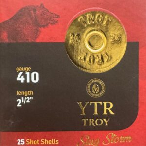 Troy 410 Bore 2-1/2" 1/4oz 1900fps SLUG STORM With Pusher - 25 shells/box
