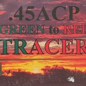 Happy Valley .45 ACP Green to Red REAL Tracer Ammo - 50 rds/box